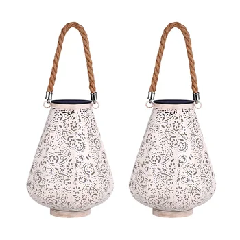 

YUNLIGHTS 2pcs Solar Lantern Spotlight Landscape Light for Courtyard Patio Garden