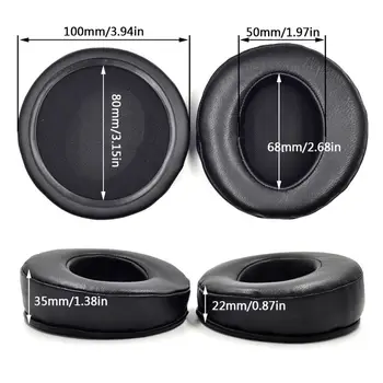 

1Pair Ear Pads Ear Cover Cushion for Hifiman HE300 HE500 HE560 560i HE400 HE400i M0XB