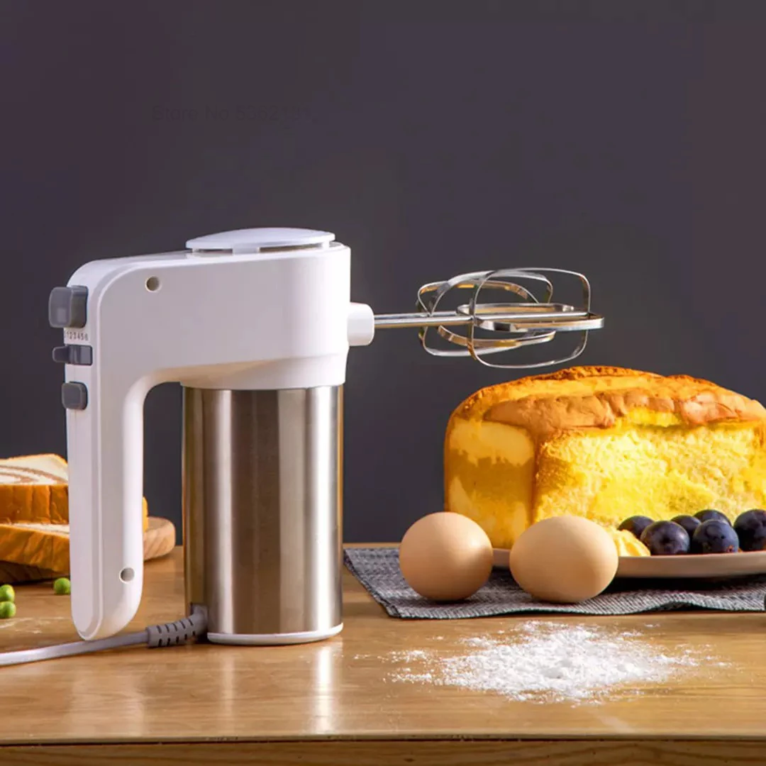 Xiaomi Automatic Mixer Electric Egg Beater Foamer Stainless Steel Self Turning Whisk Egg Cream Stir