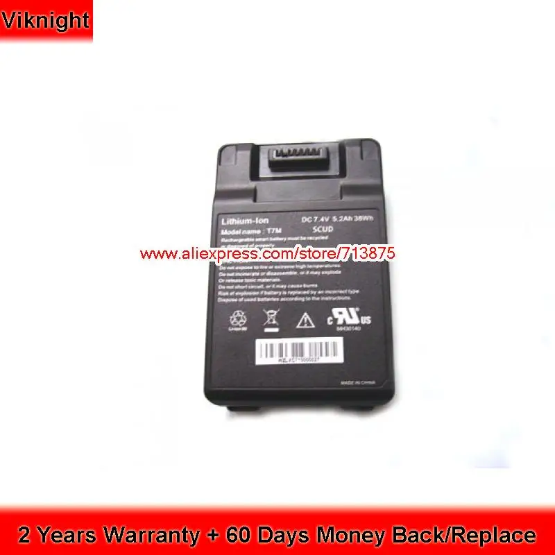Абсолютно 7,4 V 5200mAh T7M SUD Аккумулятор для Twinhead Durabook T7M EO TufTab a7230XC