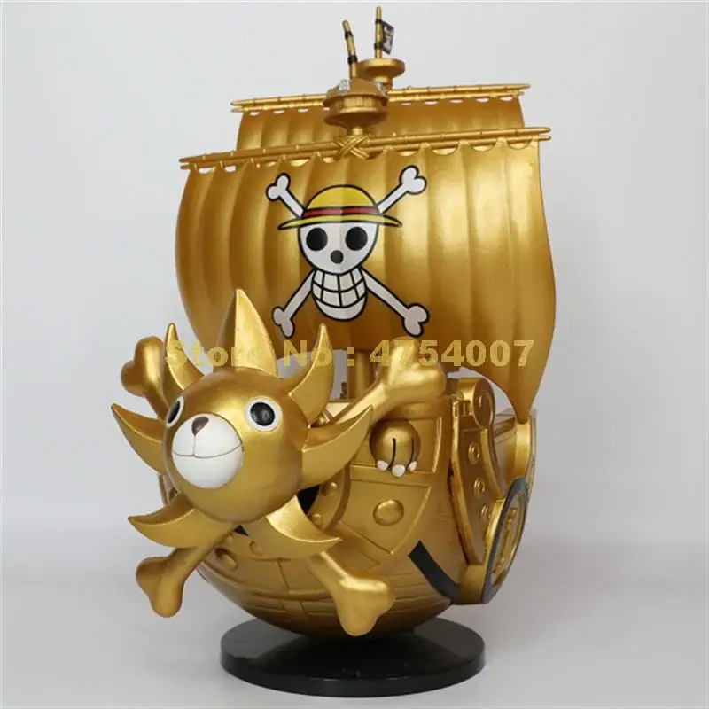 Anime One Piece Luffy 8 Thousand Gold Golden Sunny Ship 7 Action Model 22cm Toy Action Figures Aliexpress