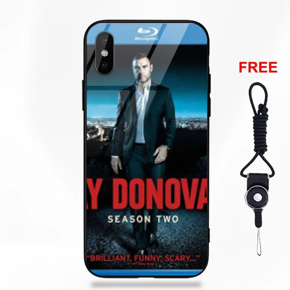 Tmovie Ray Donovan для Apple iPhone 5 5C 5S SE 6 6S 7 8 Plus X XS Max XR Мягкий ТПУ чехол+ закаленное стекло Художественный Онлайн чехол - Цвет: as picture