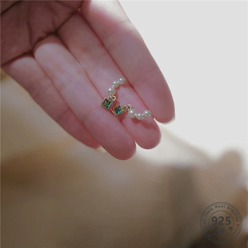 Женские серьги из серебра 925 пробы с жемчугом | Украшения и аксессуары