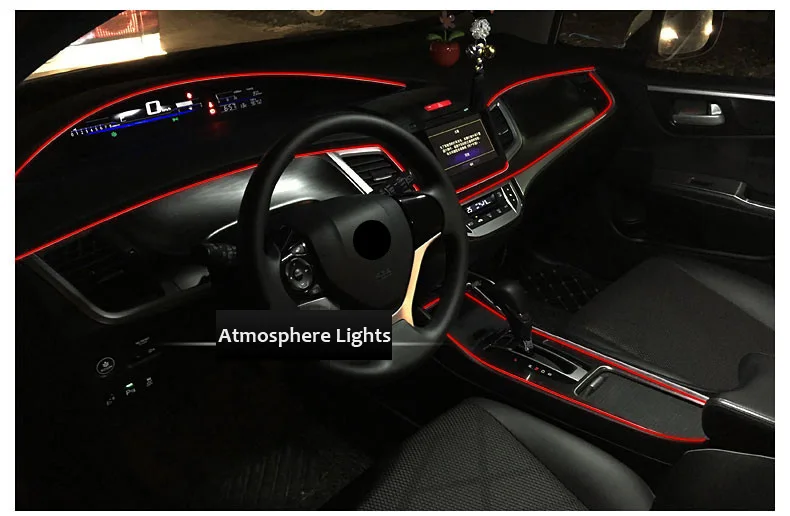 Автомобильный интерьер атмосфера фары дизайн для Audi A3 A4 B6 B8 B7 B5 A6 C5 C6 Q5 A5 Q7 TT A1 S3 S4 S5 S6 S8 аксессуары