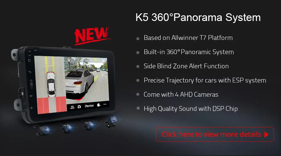 Perfect Ownice K1 K2 K3 Android 9.0 hand free bluetooth Universal 2 Din Car Radio GPS for Volkswagen/Skoda/Seat 13