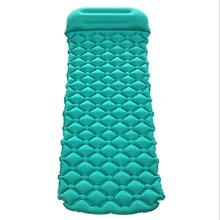 Коврик для пикника Надувной Спальный Коврик для кемпинга с подушкой надувной матрас Надувная Подушка спальный коврик быстрое наполнение влагостойкий