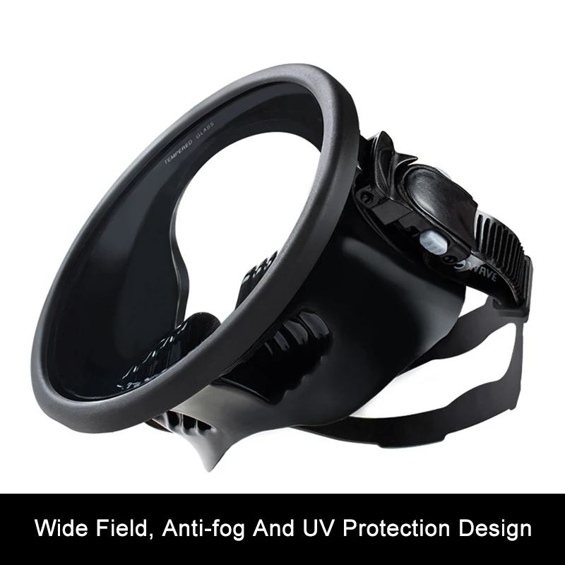 Swimming Goggles Snorkeling Diving Mask Diving Mask Diving Goggles Scuba Free Diving Full Face Mask Anti Leak Wide View Anti-Fog Snorkeling Swimming Goggles Mask with Adjustable Strap