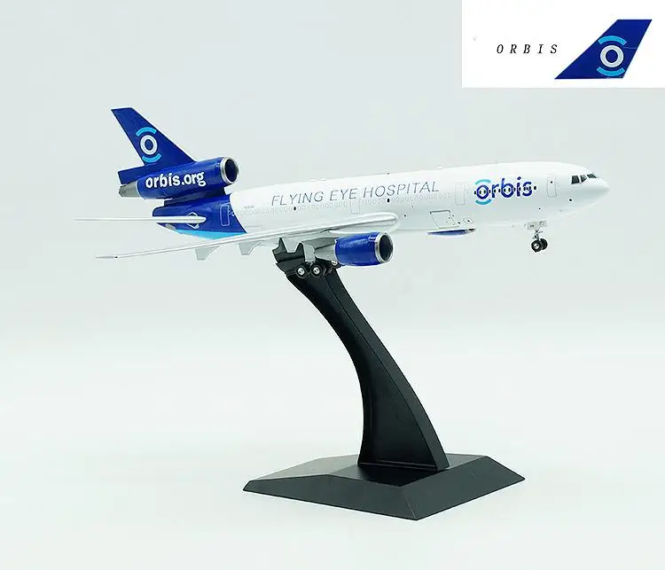 Орбис Макдоннелл Дуглас MD-10 N330AU 1/200 литье под давлением самолет модели WB