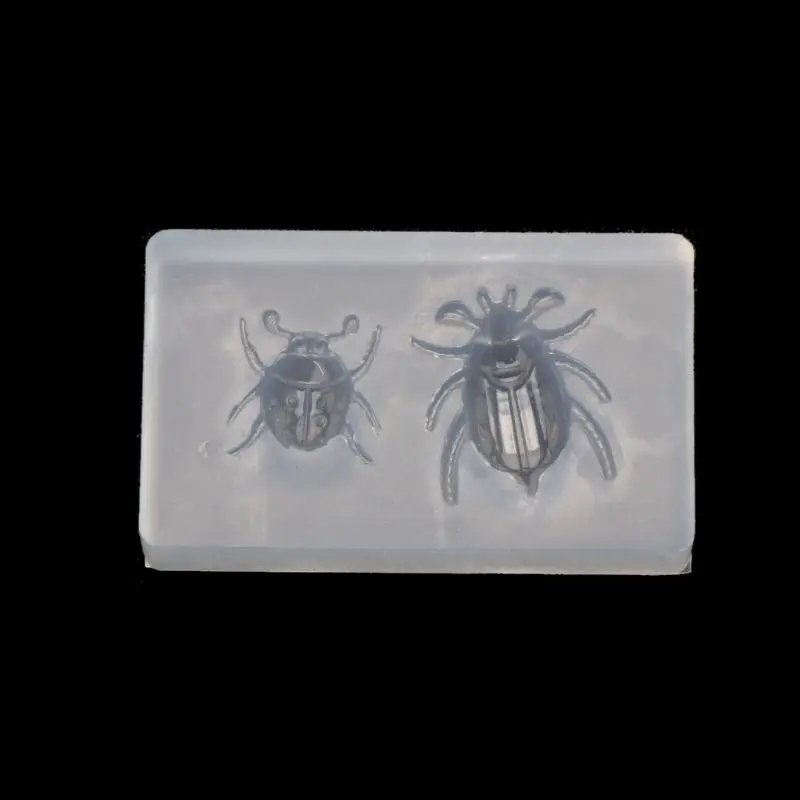 

Cute Ladybug Beetle Pendant Insect Resin Silicone Mold Jewelry Making Tools