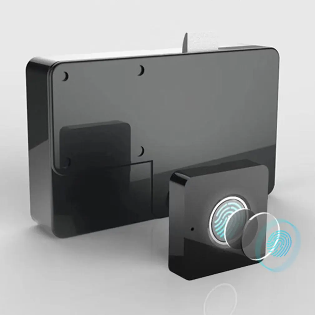 Smart Fingerprint Drawer Lock Furniture File Cabinet Lock Shoe Cabinet Letter Box Lock Fingerprint Drawer Lock