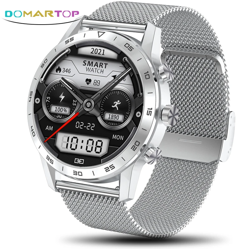 Luxury Class Smart Watch Men 2021 Bluetooth Call Full Touch Screen Sport Fitness Watch IP68 Waterproof  Smartwatch Men With Box