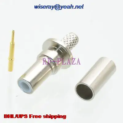 DHL/EMS 200 шт. разъем коннектор Fakra SMB Мужской обжим разъема RG174 RG316 LMR100 кабель прямого A3