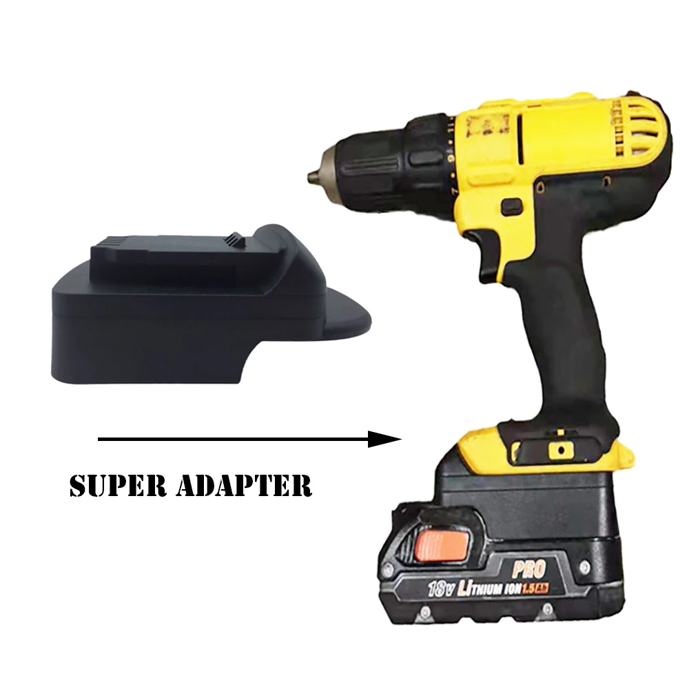 AEG 18V y 18v adaptador de batería a Dewalt xR 20Vmax Taladro/linterna/conductor/Sierra/martillo uso DCB|Accesorios eléctricas| - AliExpress