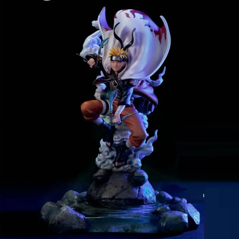 Аниме Наруто ниндзя Узумаки Наруто 1/7 GK статуя смолы фигурка коллекция игрушек X4137 - Цвет: Многоцветный