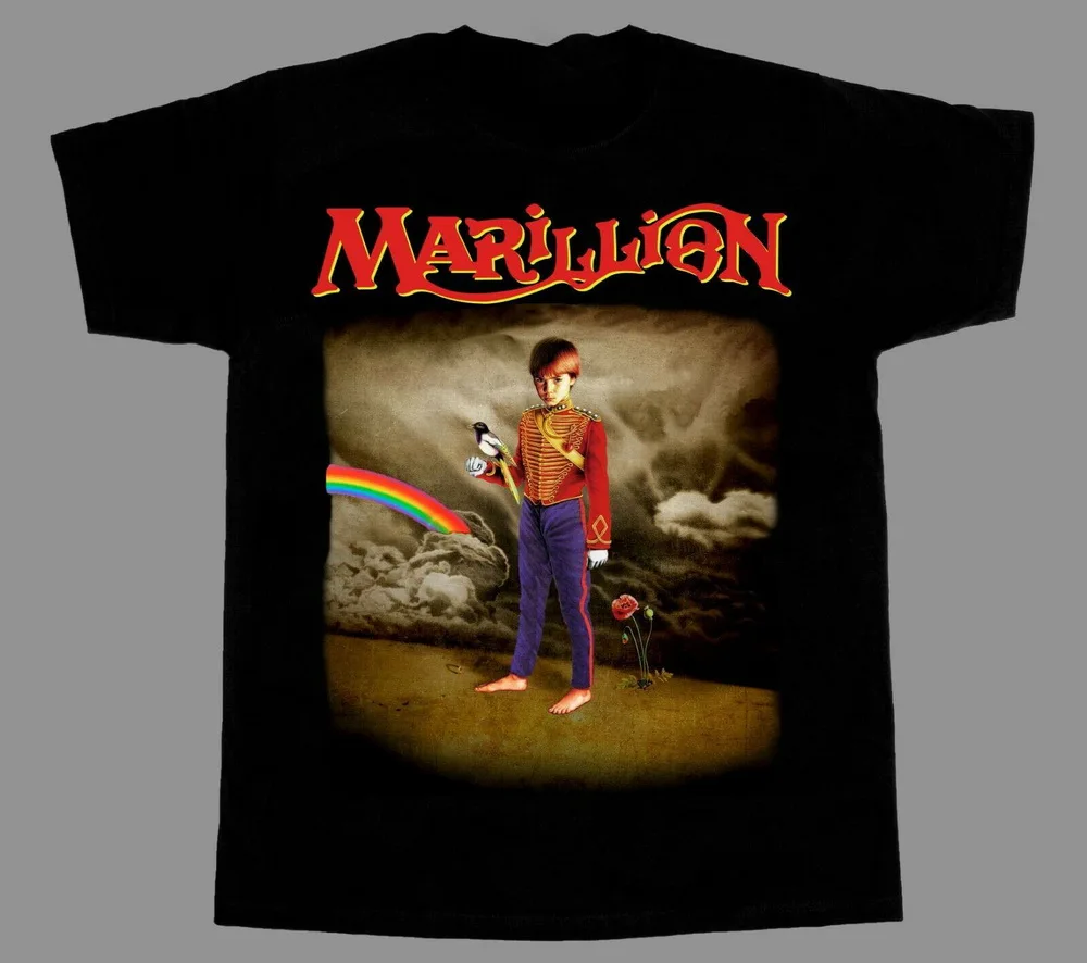 

Marillion Misplaced Childhood SHORT - LONG SLEEVE NEW BLACK T-SHIRT Cotton Bodybuilding Tops Tee Shirt