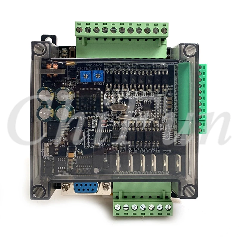 Высокоскоростная DC24V FX1N FX2N FX3U 14MT/10MT RS485 RTU 8 входов 6 фотоэлементов промышленная