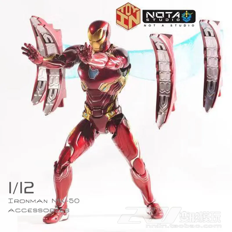 Spot IN TOY 1/12 Железный человек MK50 набор аксессуаров нано Броня reimpresión figura modelo