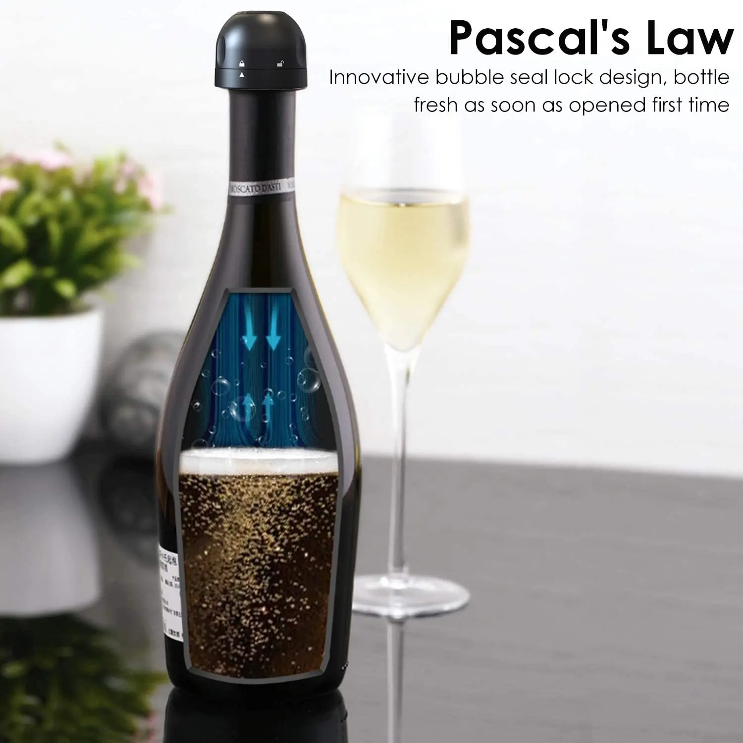 En ligne - Livraison incluse 971- 972 - Bouchon hermétique vin ou champagne  (20 offres)