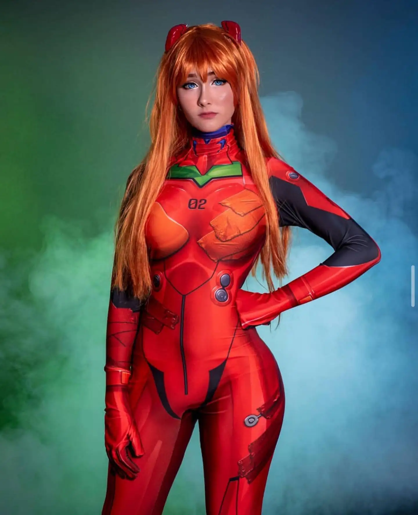 Женский костюм АСУКА для косплея на Хэллоуин комбинезон с полным боди Zentai из