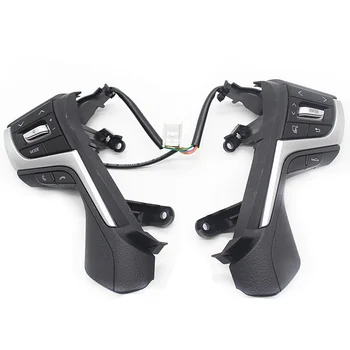 

Grey Black Steering Wheel Control Buttons With Cables For Toyota Land Cruiser Prado 2018 Car-Styli