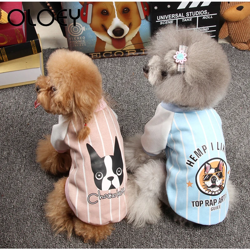 Костюм для питомца кошки маленькая собака кошка одежда с милым щенком котенок футболка Летний жилет рубашка одежда для весны и осени различные стили