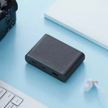 Оригинальное зарядное устройство millet ZMI 65 Вт 3 порта PD3.0 USB 2C1A для Android iOS переключатель PD 3,0 QC Интеллектуальный выход максимальный solo c1-65w c2-18w A-18w источник питания с несколькими выходами c1-45w,(c2 A)-18 Вт