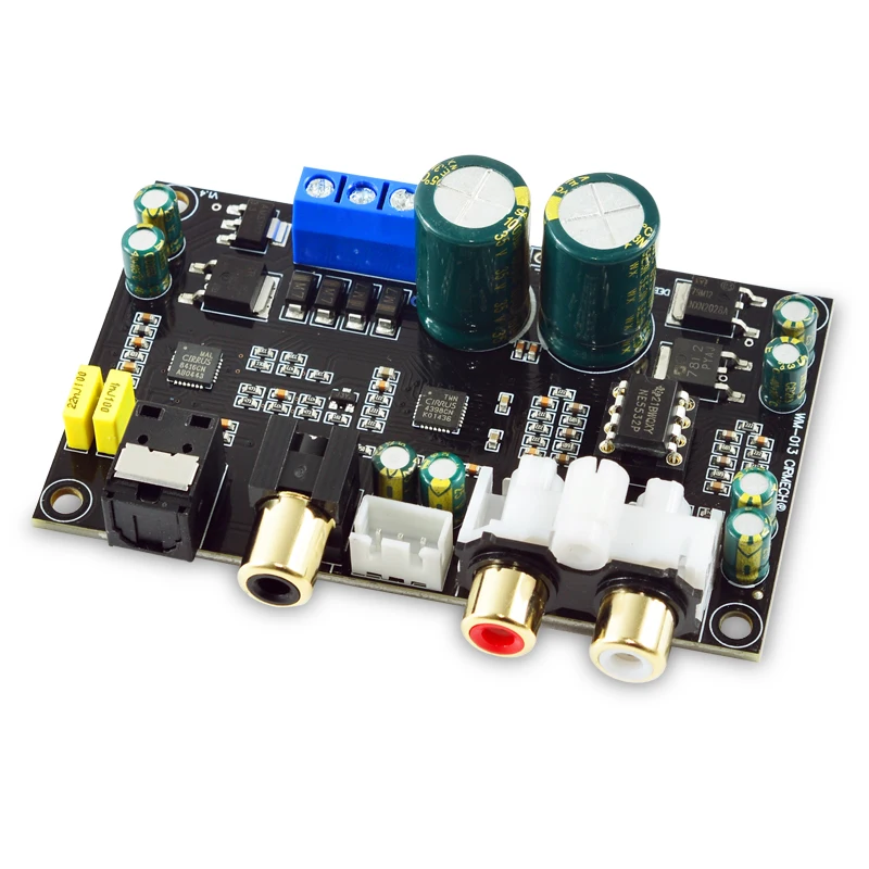 Audio Decoder CIRMECH Optical Coaxial CS8416 CS4398 Chip 24BIT192KHz SPDIF For Amplifier