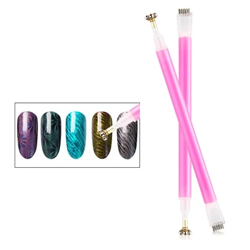 

Cat Eye Magnet Stick forGel Polish Varnish 3D Line Strip Strong Effect Stick Magical Board Nail Art Tools New
