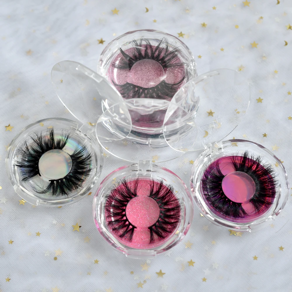 US $77.90 Lashes Mink 25mm Mink Eyelashes Packaging Box Fake Eyelashes Package Wholesale Dramatic False Eyelashes 5d Mink Lashes Vendors