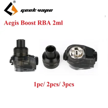 

Original Geekvape Aegis Boost RBA Atomizer with 2ml Capacity & New Build Deck E-Cigarette vape Tank for Geekvape Aegis Boost kit