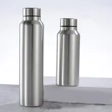 

Portable Stainless Steel Single Wall Large Capacity Water Bottle Outdoor Supply Drinkware Fitness Leak-proof Bottles