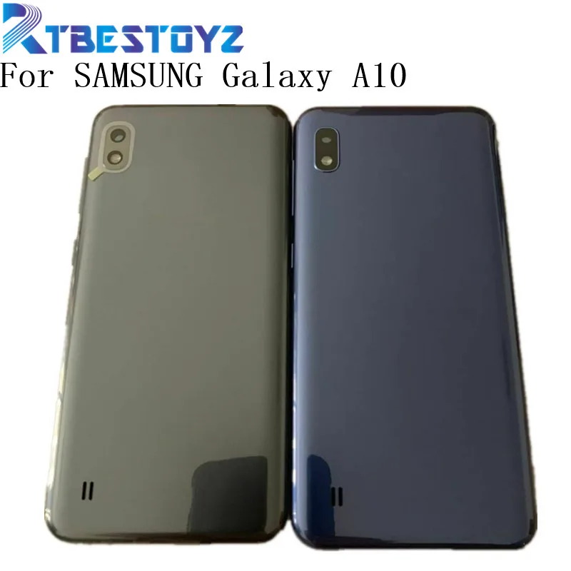 Оригинальный OEM-аккумулятор задняя крышка Сменный Чехол для SAMSUNG Galaxy A10 с боковой