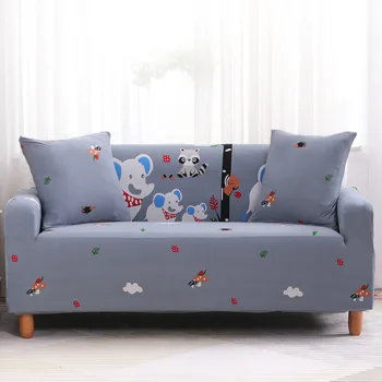 

Floral Pattern Sofa Cover Elastic Stretch Universal Sofa Slipcover Sectional Throw Couch Corner Cover for Furniture Armchairs
