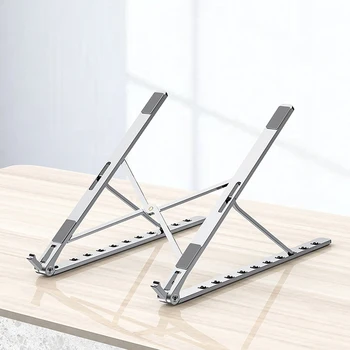 

Portable 7-15 inch Laptop Stand Desk For Macbook Pro Air X Adjustable Foldable Aluminum Desktop Notebook Laptop Holder