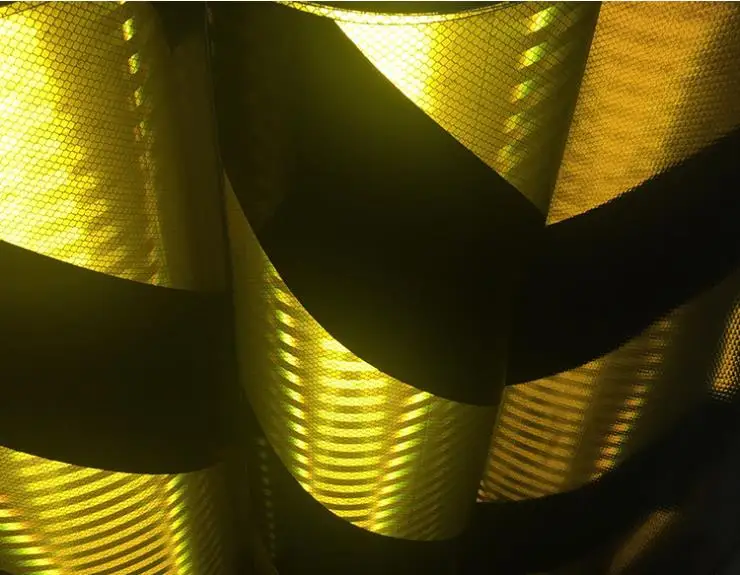 Предупреждение о столкновении на алюминиевой основе Пирса и туннеля вход микропризма светоотражающий пленка светоотражающий инженерный материал