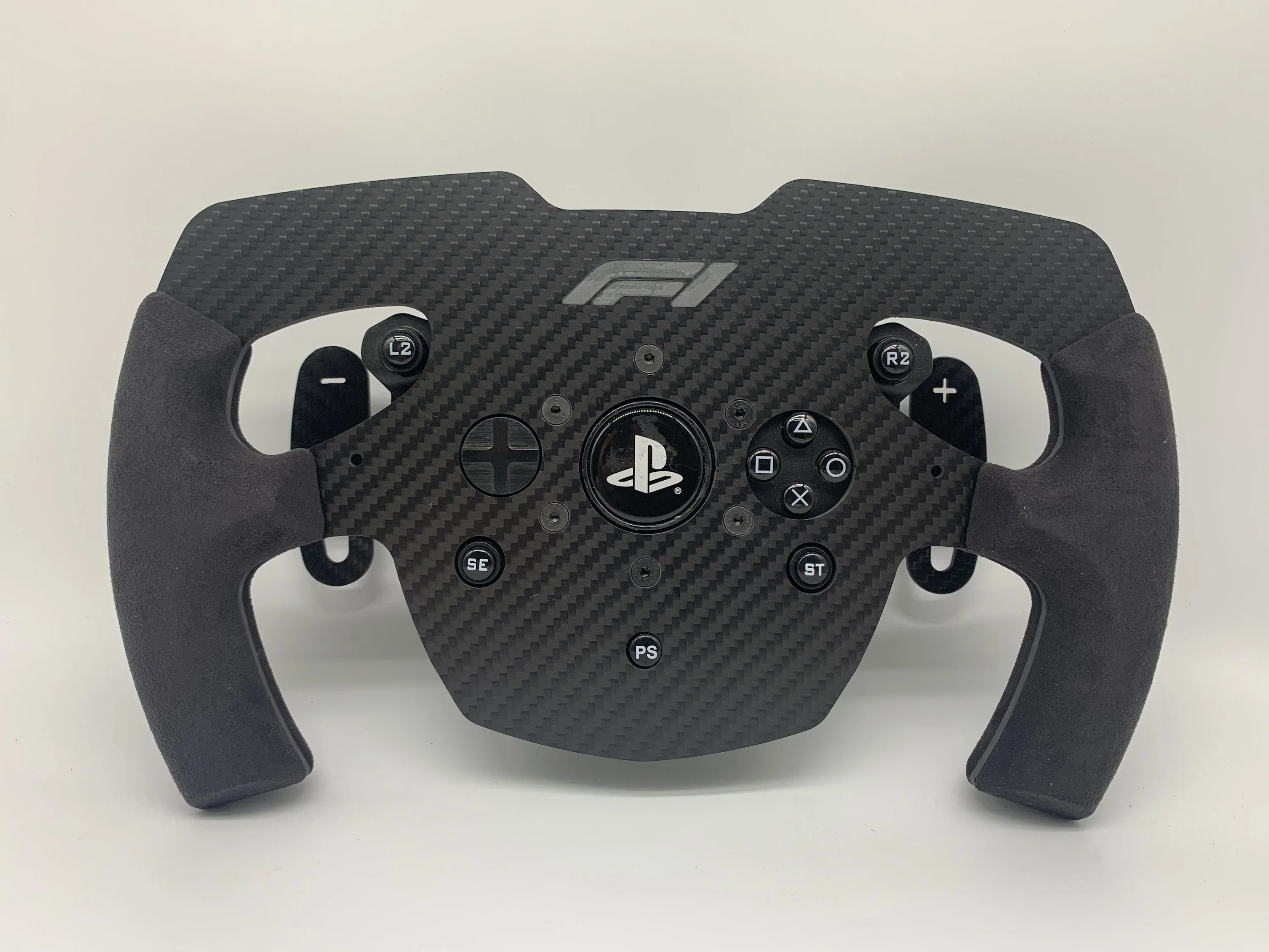 SIMPUSH 탄소 섬유 패들 시프터 모드 수정 부품 Thrustmaster T300RS T300GT TS-PC TGT 용 액세서리