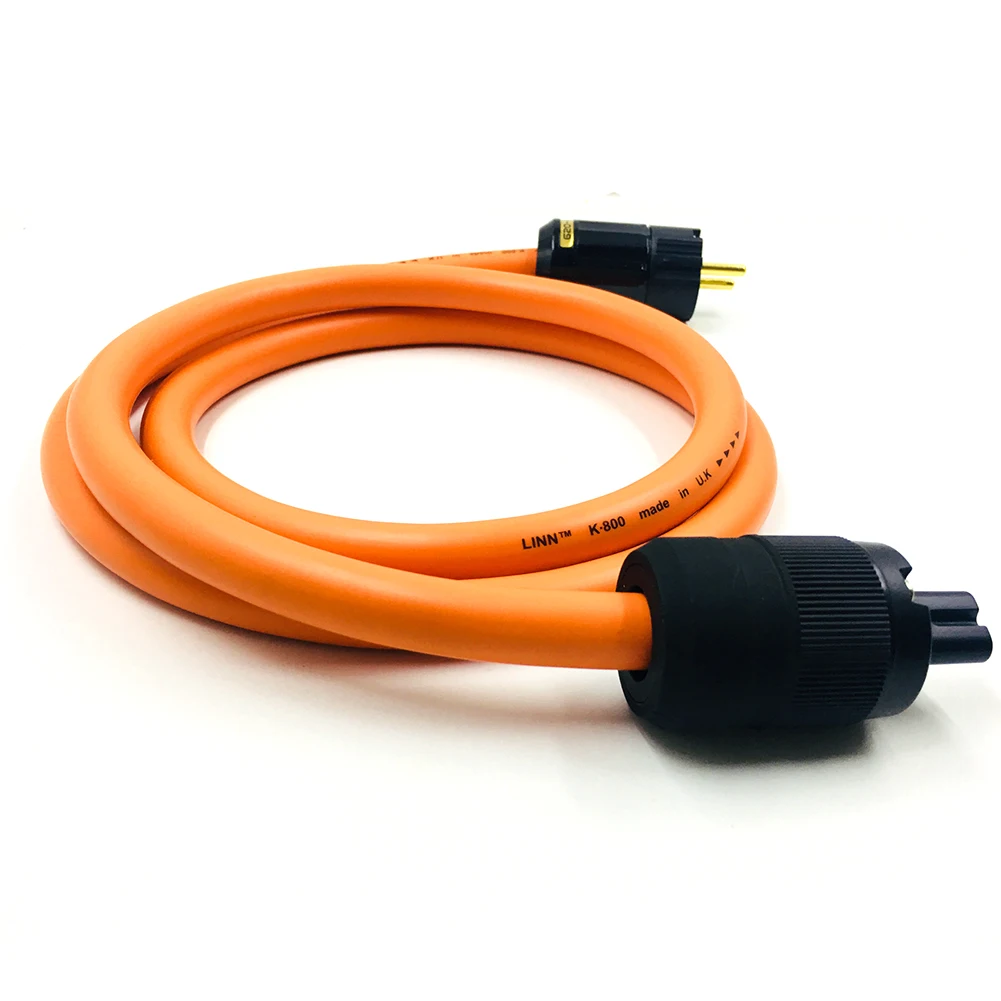 Hifi Linn K800 5N OCC Версия ЕС шнур питания кабель с рис. 8 IEC гнездо аудиофильский Hi