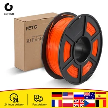 

GOHIGH PETG Filament For 3D Printer 1.75MM Good Toughness PETG Filament 1KG With Spool Consumable PETG Material