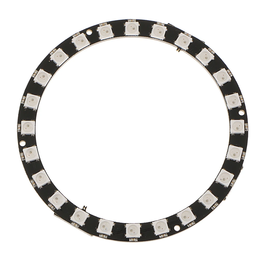 RGB LED Ring 24 Bits WS2812 5050 Ring Lamp Light with Integrated Drivers