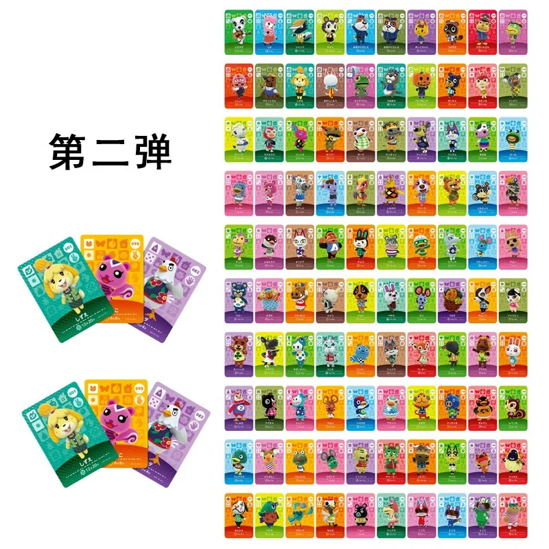 New Horizons Games Animal Crossing Card для NS Switch 3DS Game Lobo 450 шт. Набор Hot Villager Marshal Series 1 2 3 4 Car|Карты