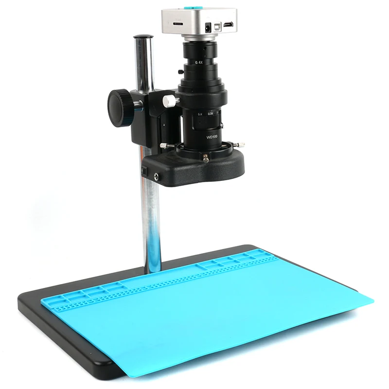  36MP 1080P 2K 60FPS HDMI USB Industrial Digital Video Microscope Camera+ 200X 500X Zoom C Mount Len