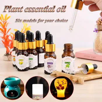 

10ML Water-Soluble Plant Essential Oil Aromatherapy Diffuser Plant Essential Oil Burner Natural Fragrance Perfume Li