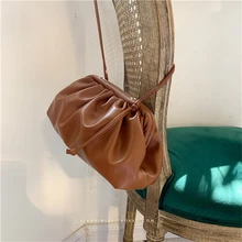 Роскошный дизайнерский мешочек женская сумочка из искусственной кожи Модный кошелек клатч вечерняя сумочка Сумочка с рюшами