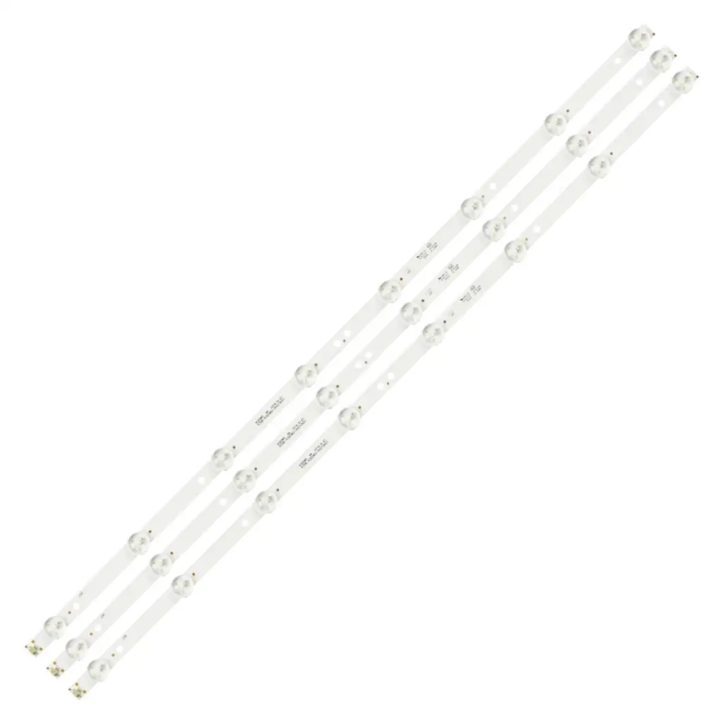 New Kit 3 PCS 8LED 618mm LED backlight strip for LE32D59 32PFL3045 K320WD 4708-K320WD-A2213K01 A4213K01 471R1055 471R1P53