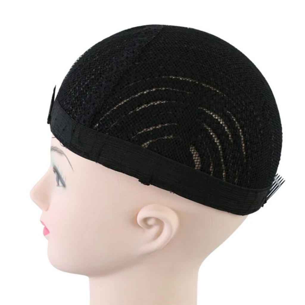 Black Cornrows Wig Cap Clip In Elastic Crochet Braided Wig for Black Women