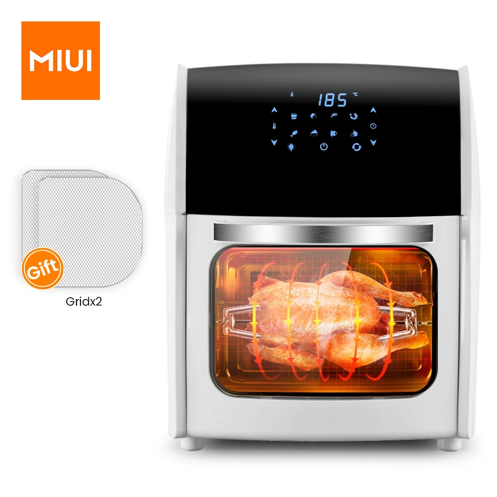 MIUI 10L/12.7QT Air Fryer Oven No Oil Toaster for Home Electric