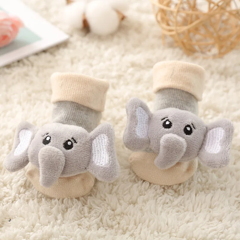 Baby Socks Soft Bottom Winter Warm for Newborn Learning to Walk