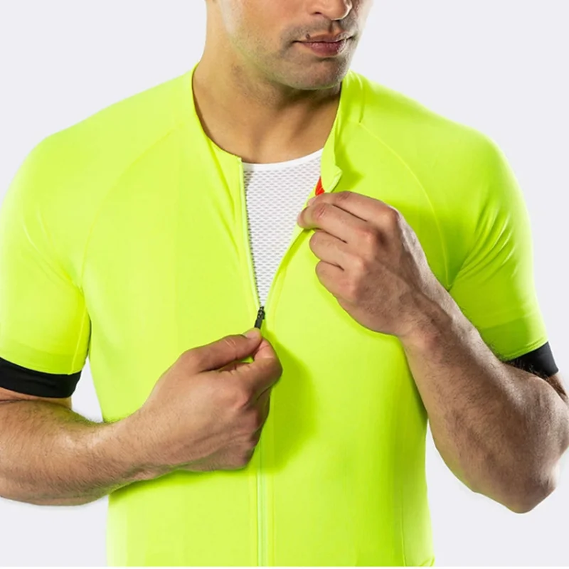 Blank color Cycling Jersey Set Summer Cycling Clothing Suit MTB Mountain Bike Clothing Racing Bicycle Clothes Suit