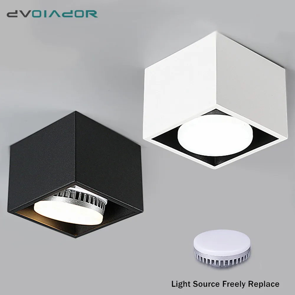 

Surface Mounted LED Downlight 12W 7W LED Ceiling Lamp Spot Light Source freely to Replace indoor Foyer,Living Room light lamp