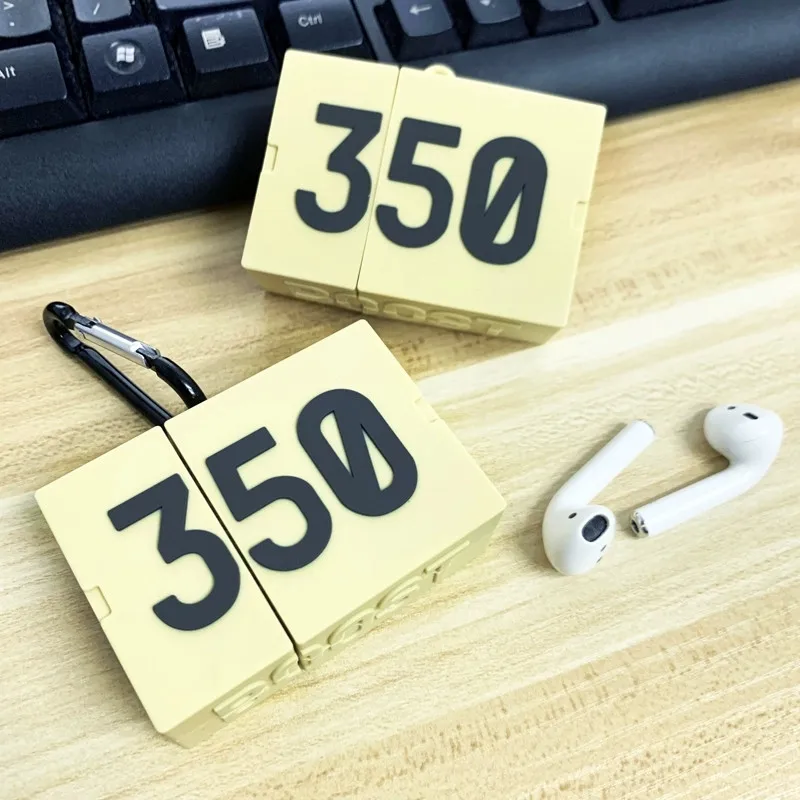 Силиконовый чехол 350 Boost для Airpods 2 Apple 1 защитный наушников аксессуары